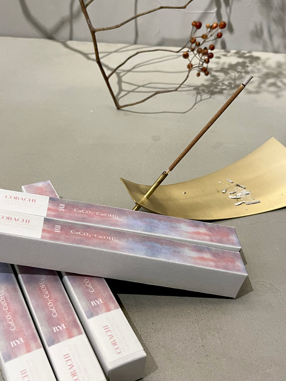 Incense / Cuco3･Cu(OH)2(錆）