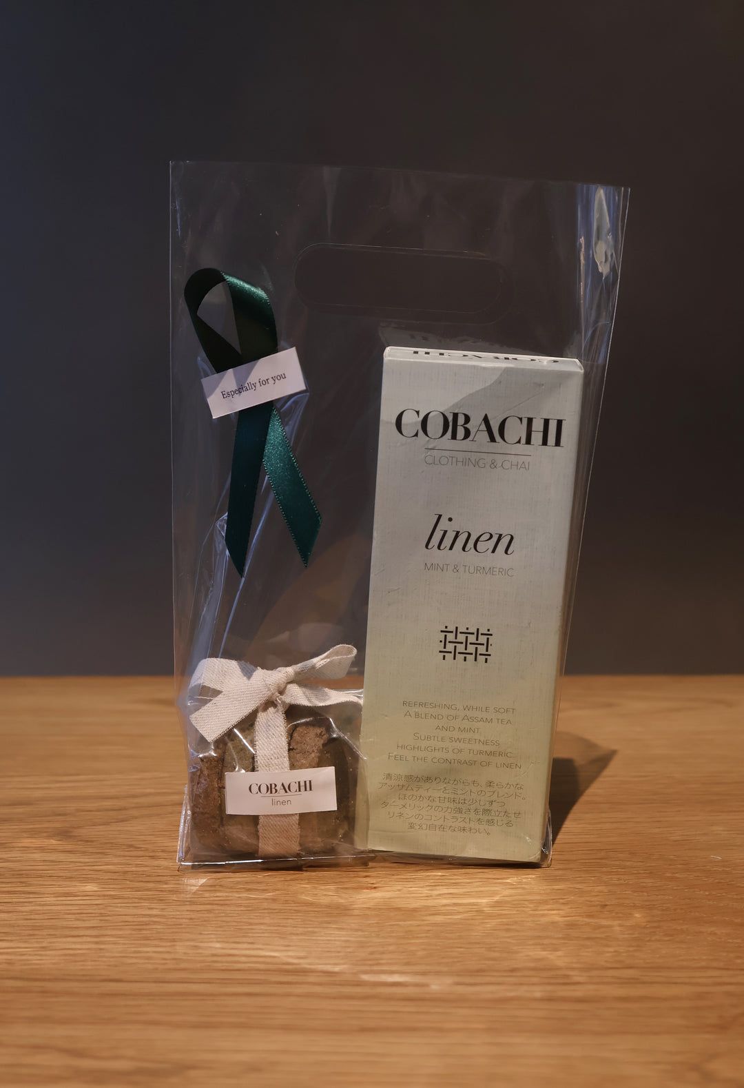 linen chai cookie　&　chai　set