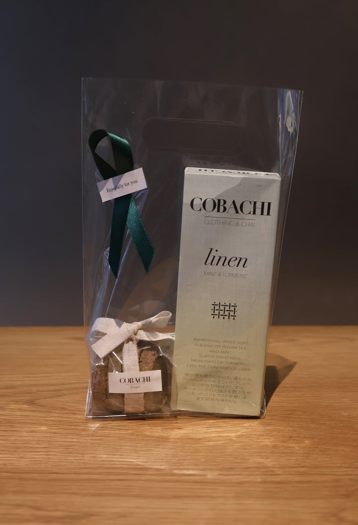 linen chai cookie　&　chai　set