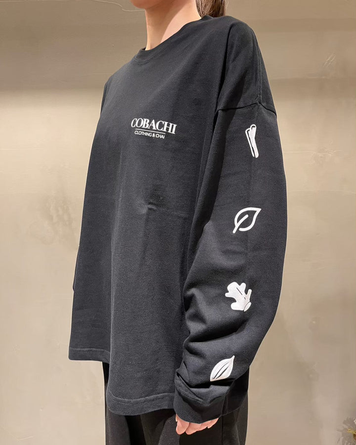 Collab. long sleeve T-shirt  by