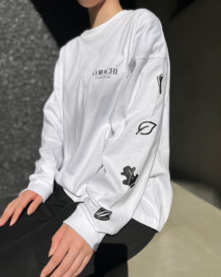 Collab. long sleeve T-shirt  by