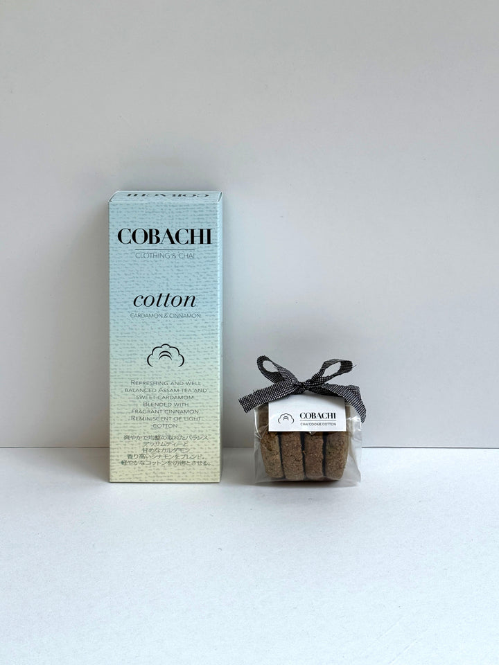 cotton chai cookie & chai set