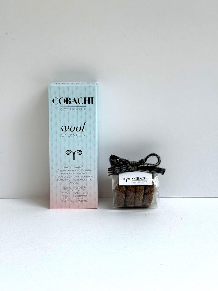 wool chai cookie & chai set