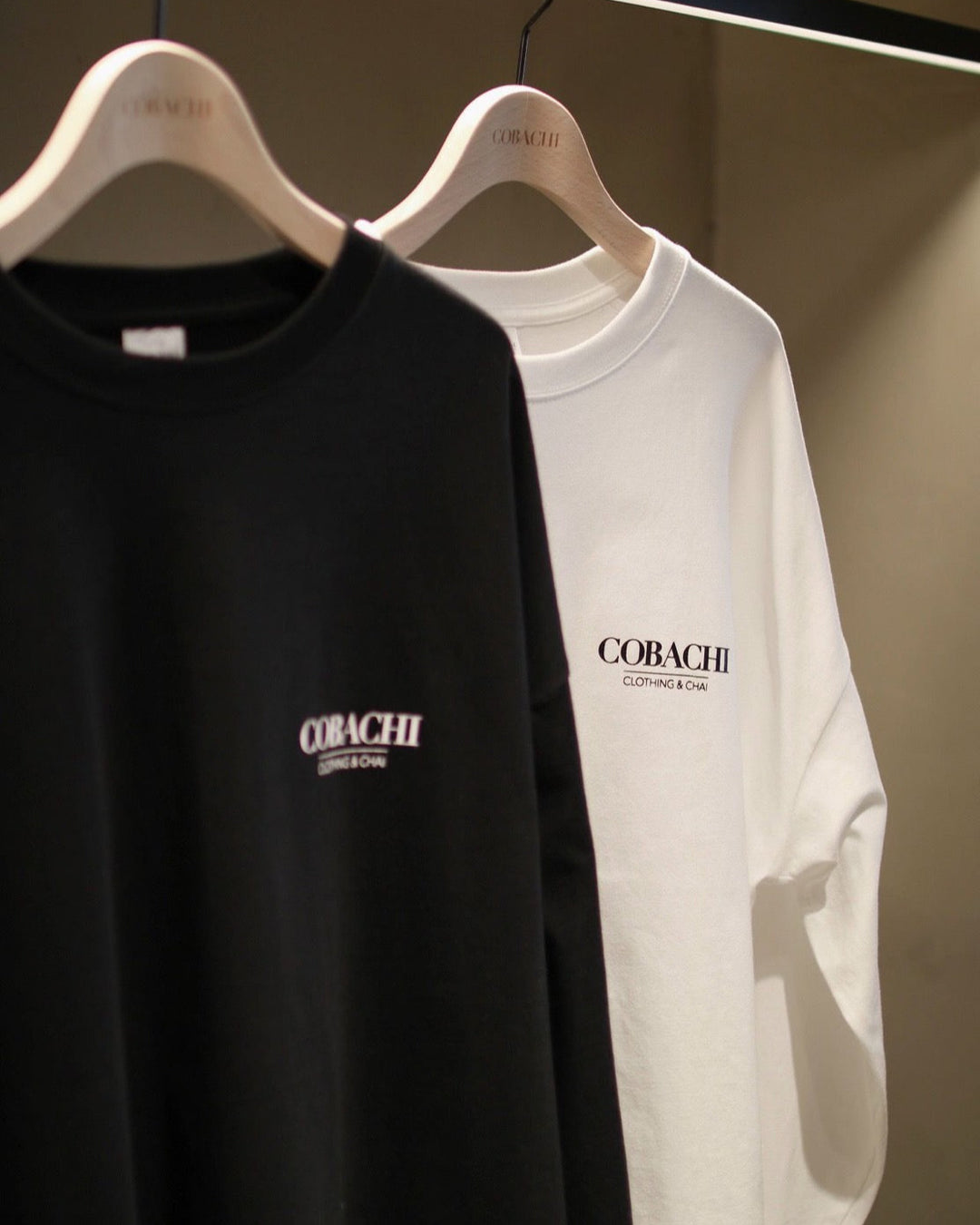Collab. long sleeve T-shirt  by