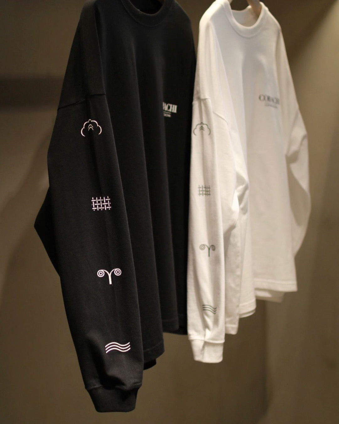 Collab. long sleeve T-shirt  by