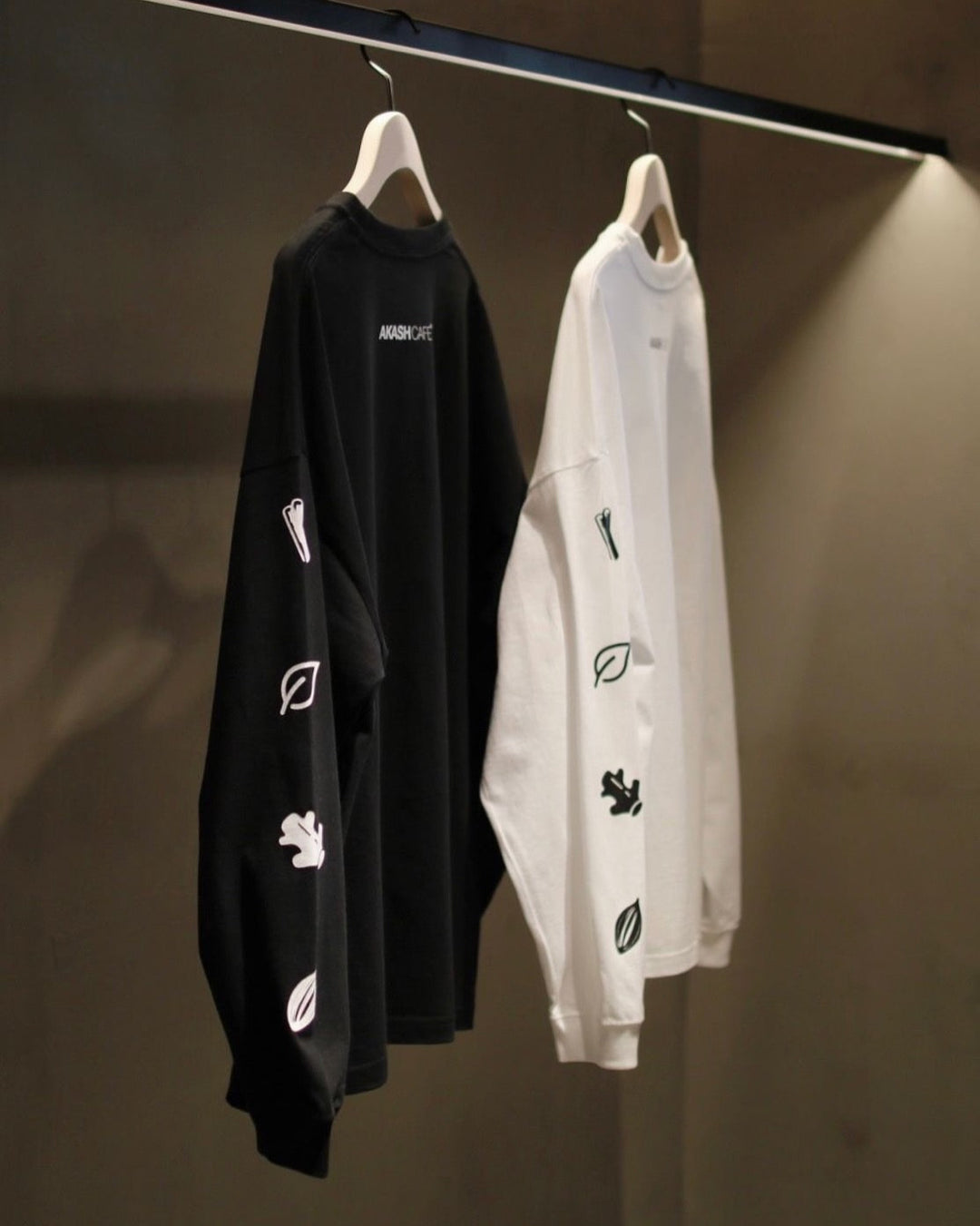 Collab. long sleeve T-shirt  by