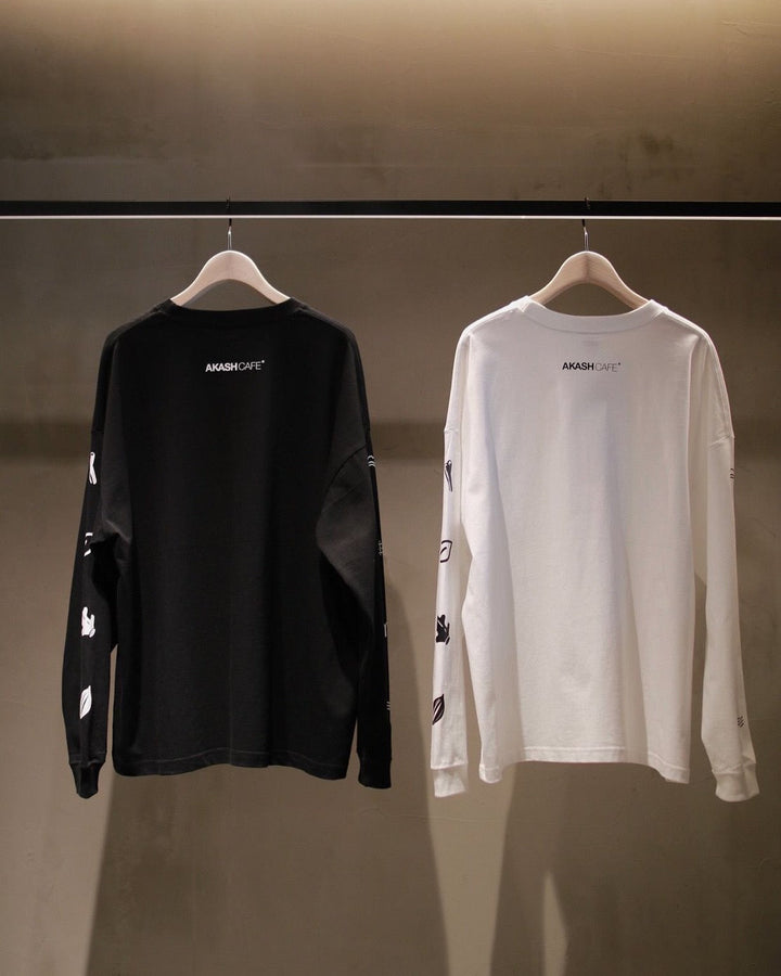 Collab. long sleeve T-shirt  by